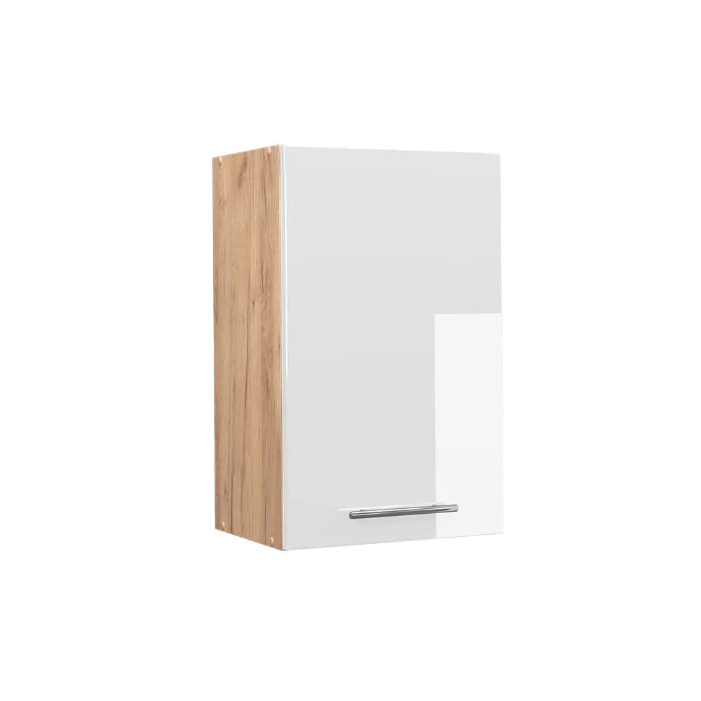 Vicco Pensile da cucina Fame-Line, Bianco lucido, 45 cm - immagine 1