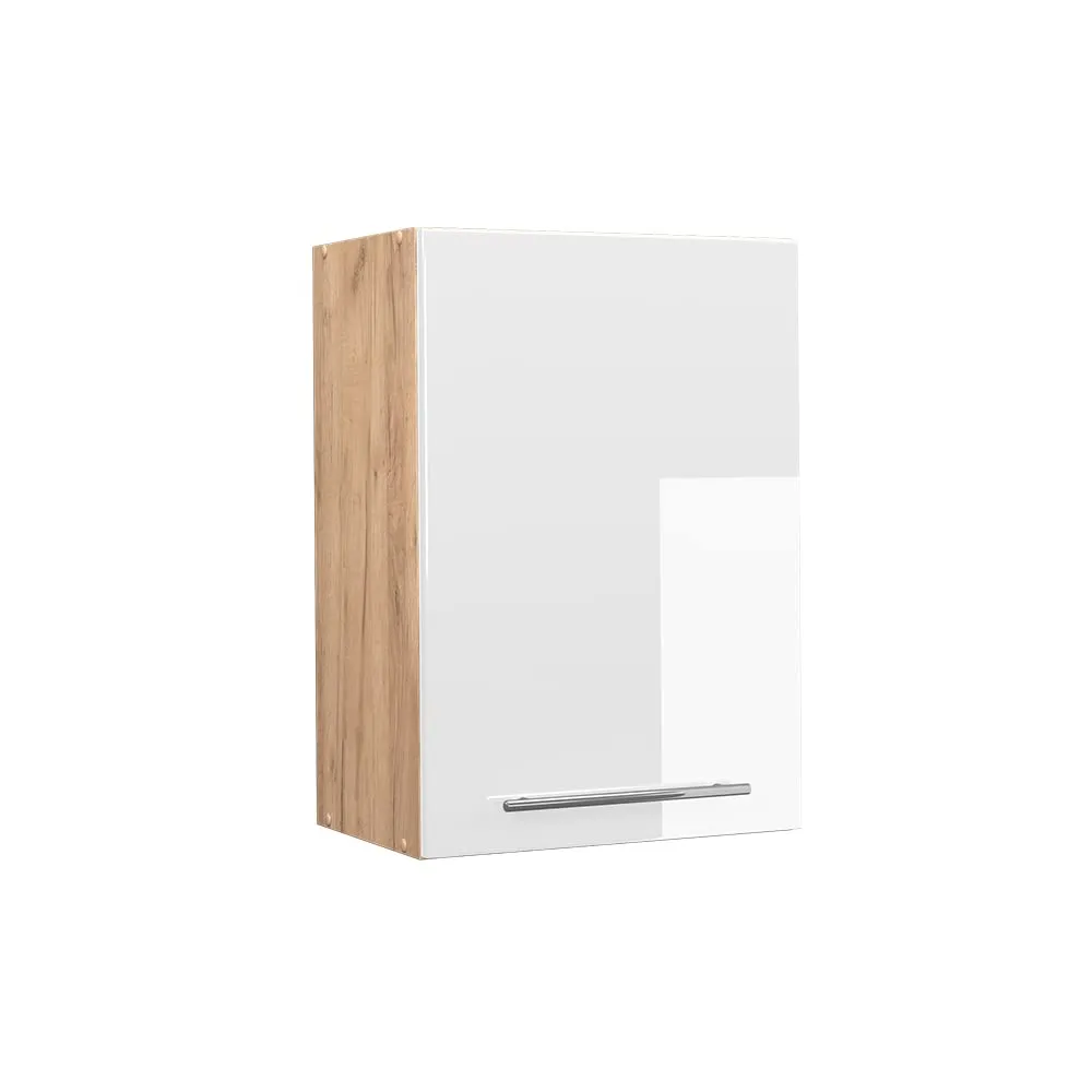 Vicco Pensile da cucina Fame-Line, Bianco lucido, 50 cm - immagine 1