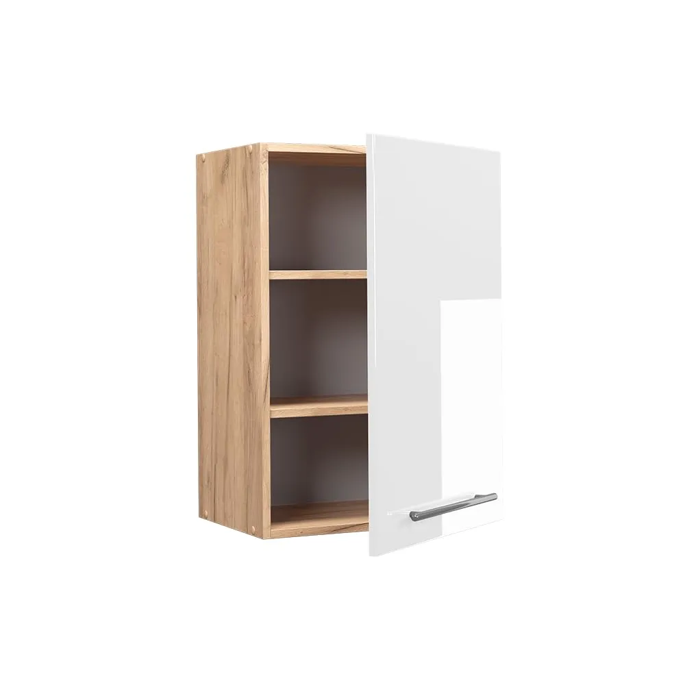 Vicco Pensile da cucina Fame-Line, Bianco lucido, 50 cm - immagine 4