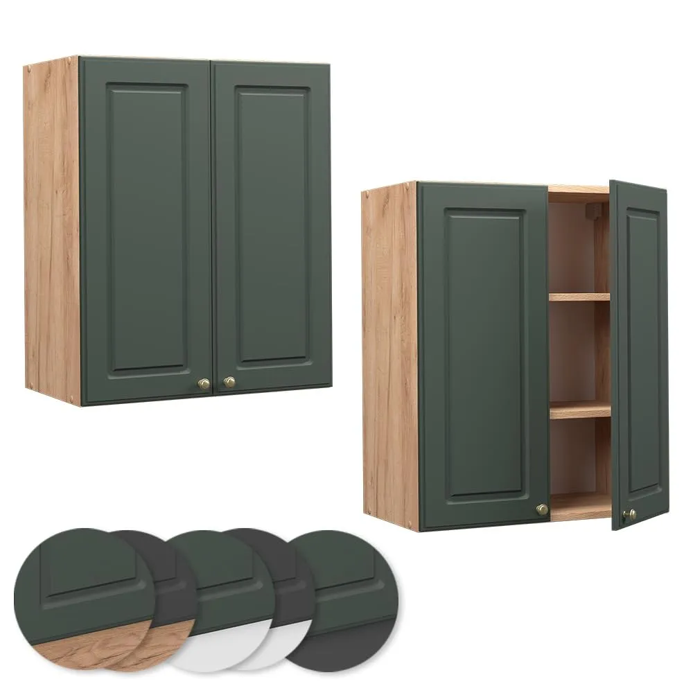 Vicco Pensile da cucina Fame-Line, Verde-oro country, 60 cm - immagine 5