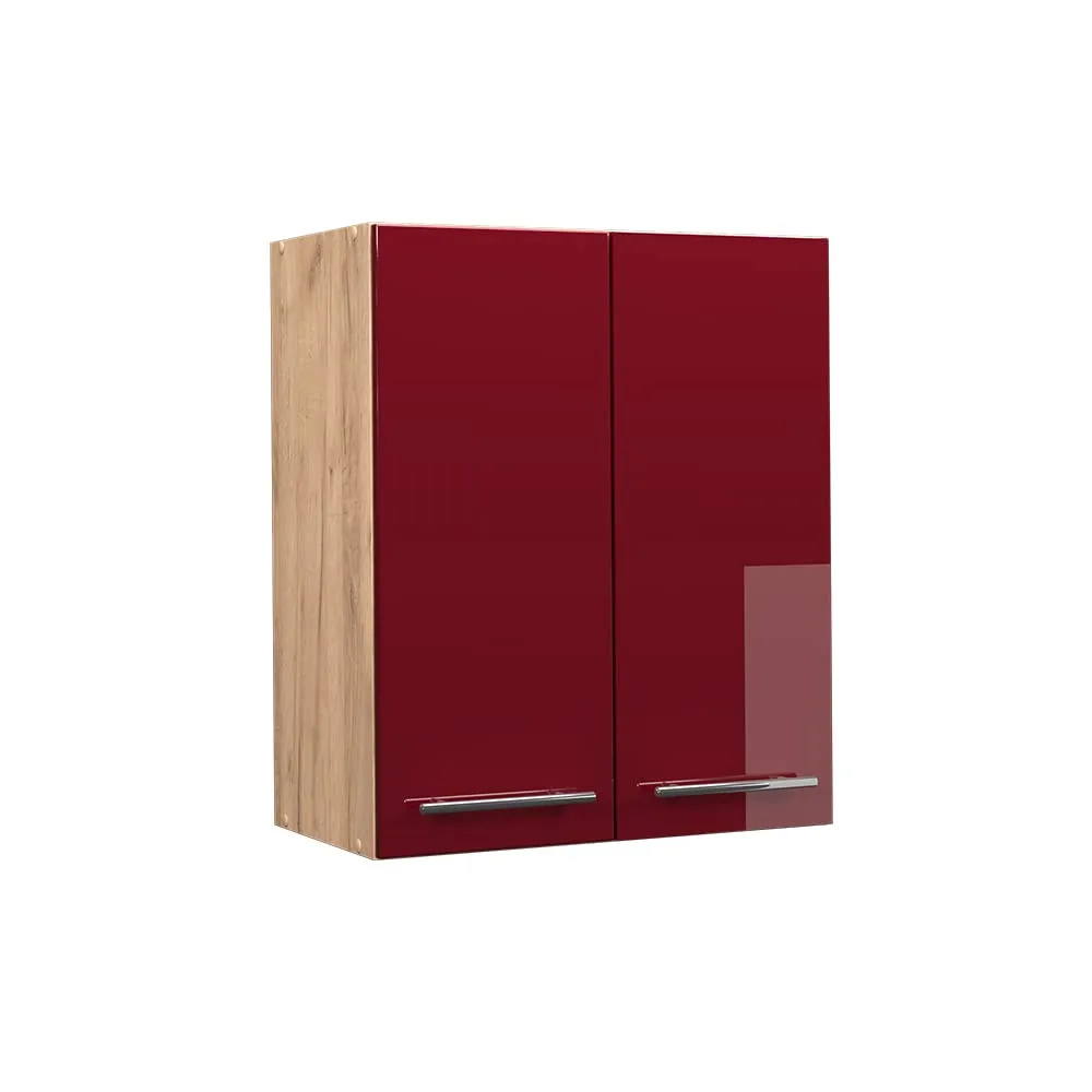 Vicco Pensile da Cucina Fame-Line, Bordeaux Lucido, 60 cm - immagine 1