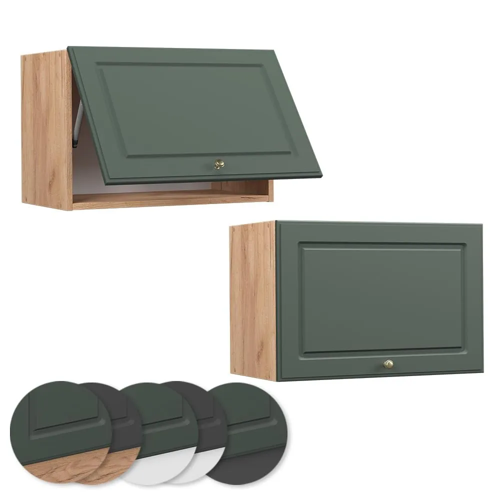 Vicco Pensile da cucina Fame-Line, Verde-oro country, 60 cm - immagine 5