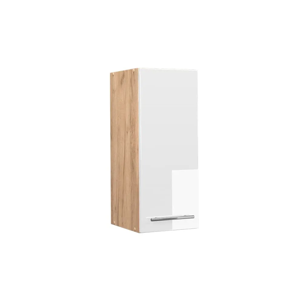 Vicco Pensile da cucina Fame-Line, Bianco lucido, 30 cm - immagine 1