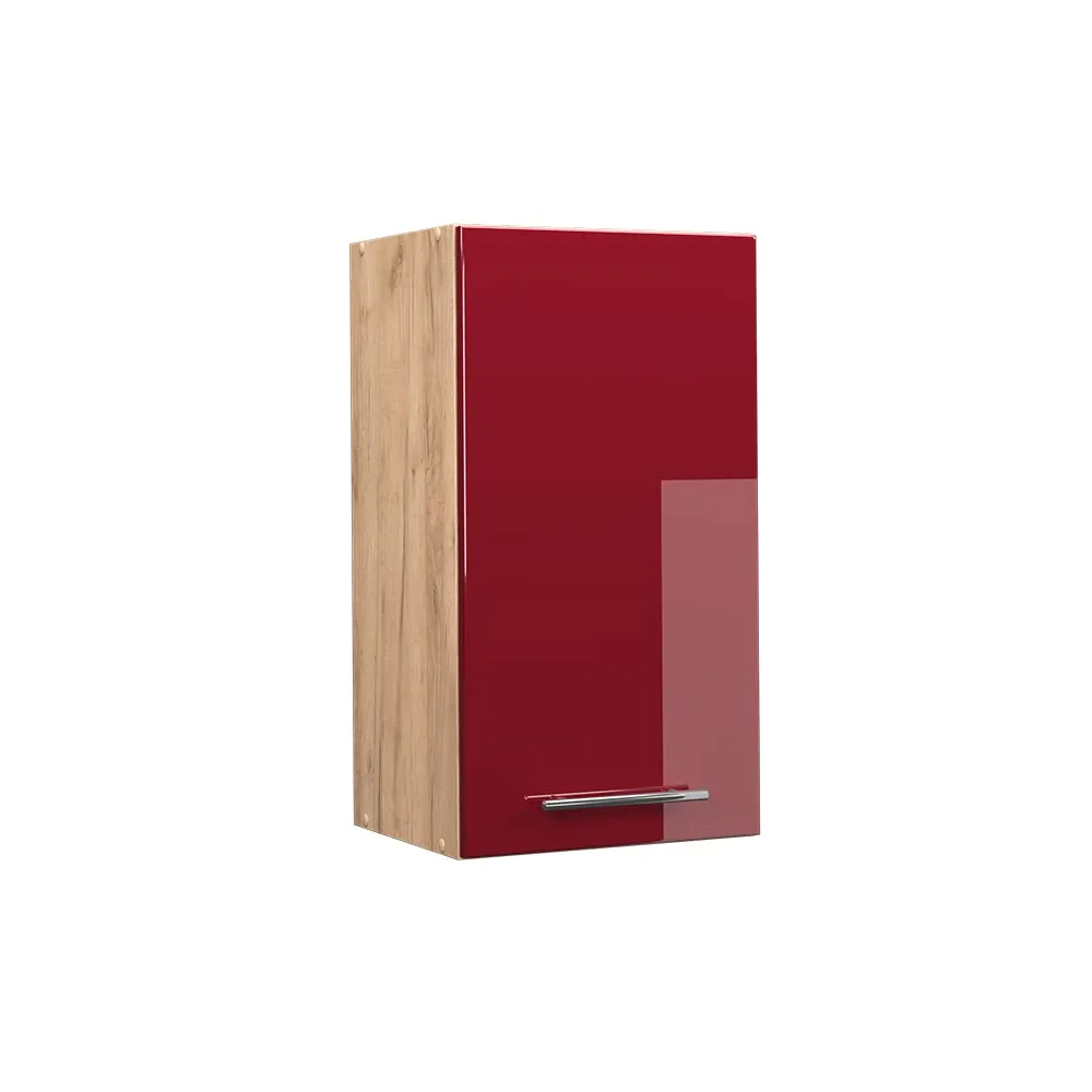 Vicco Pensile da cucina Fame-Line, Bordeaux lucido, 40 cm - immagine 1