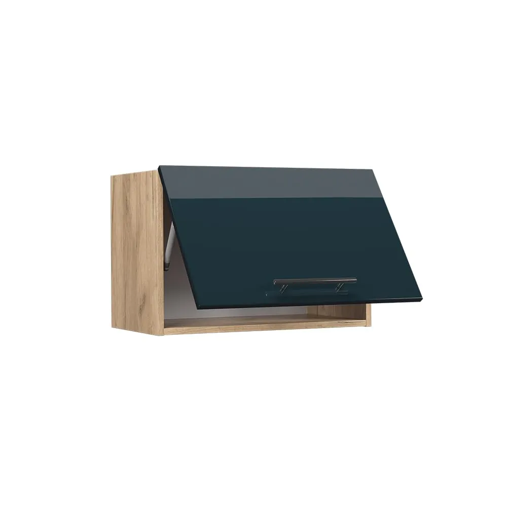 Vicco Pensile da cucina Fame-Line, Blu scuro lucido, 60 cm - immagine 4