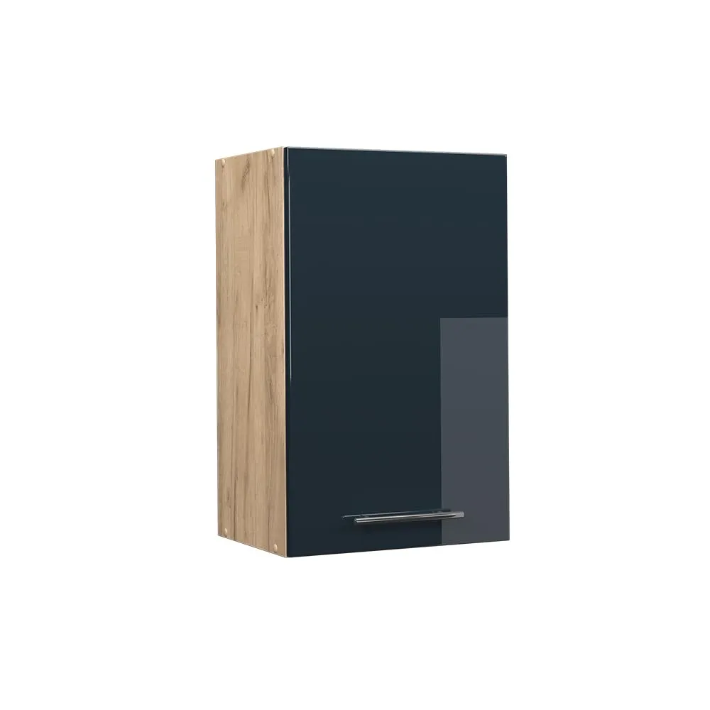 Vicco Pensile da Cucina Fame-Line, Blu Scuro Lucido, 45 cm - immagine 1
