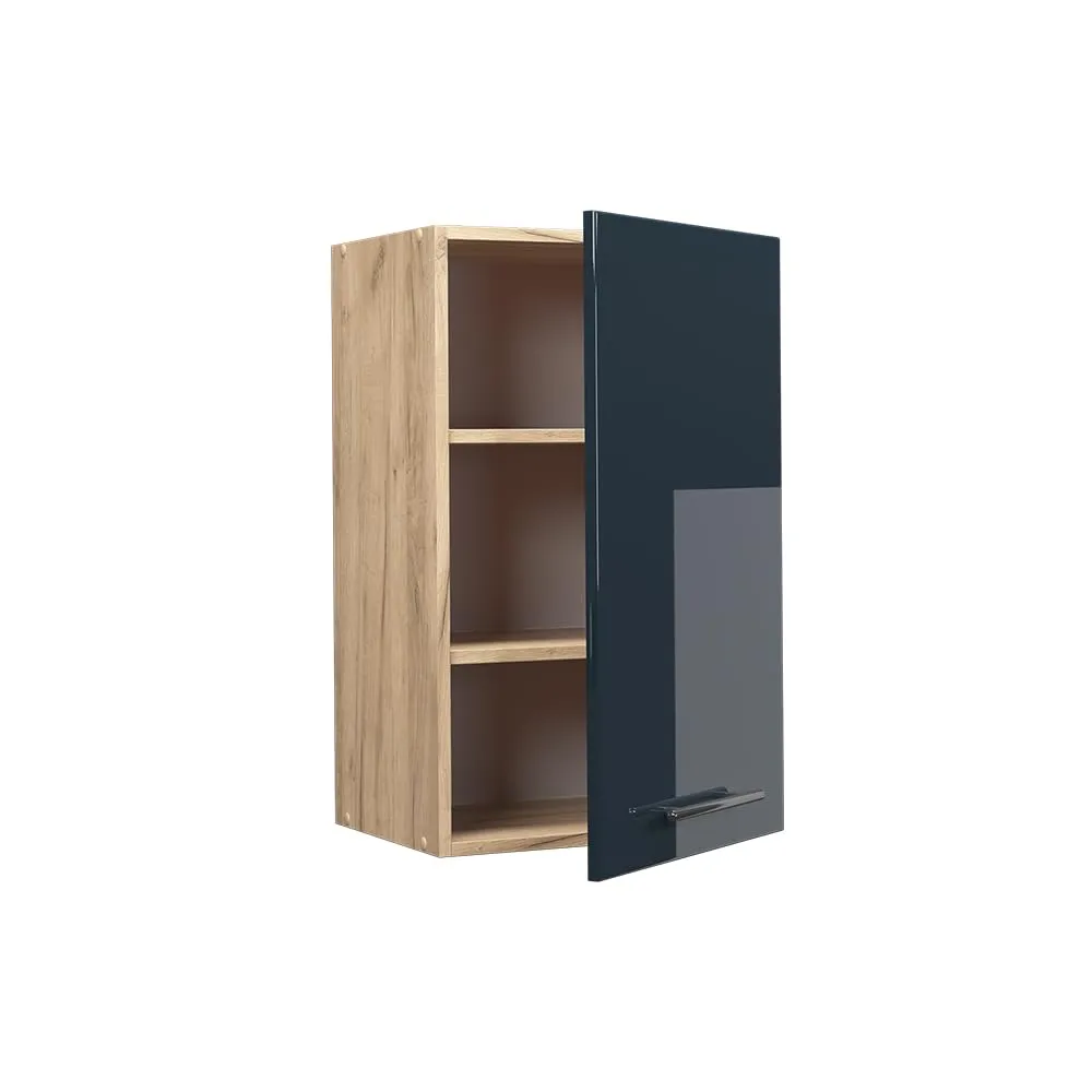 Vicco Pensile da Cucina Fame-Line, Blu Scuro Lucido, 45 cm - immagine 4