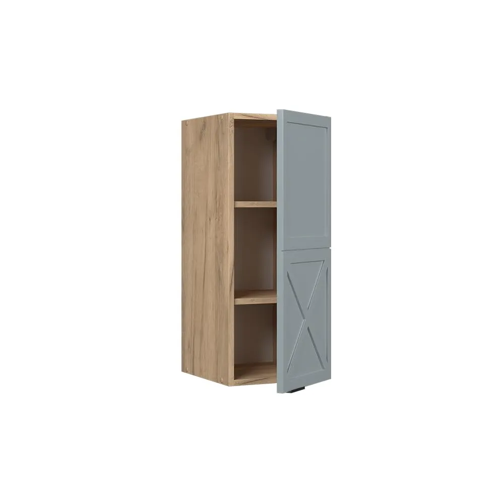 Vicco Pensile da cucina Fame-Line, Blu-grigio chiaro, 30 cm - immagine 4