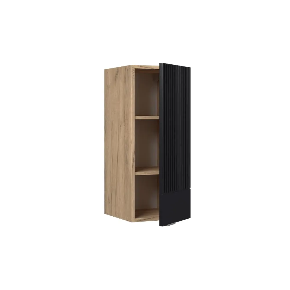 Vicco Pensile da Cucina Fame-Line, Nero Rigato, 30 cm - immagine 4