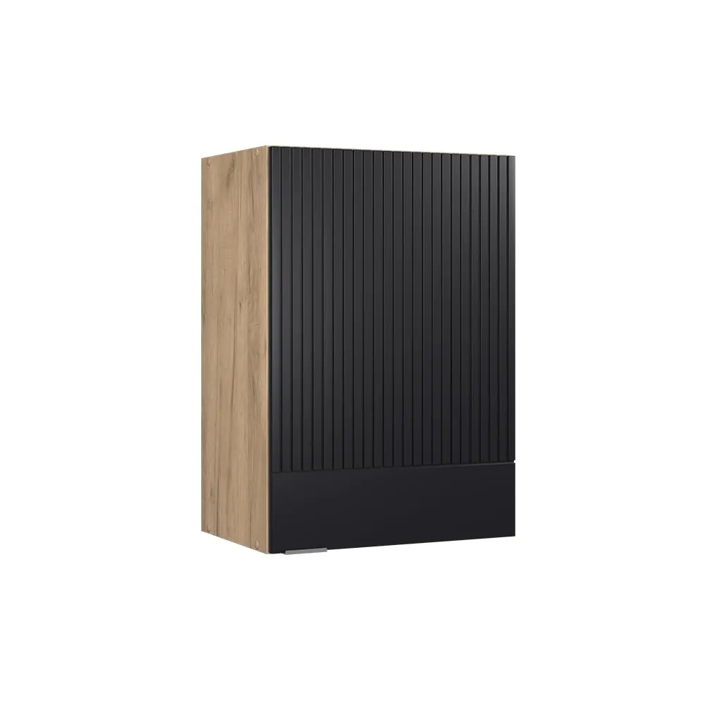 Vicco Pensile da cucina Fame-Line, Nero rigato, 50 cm - immagine 1