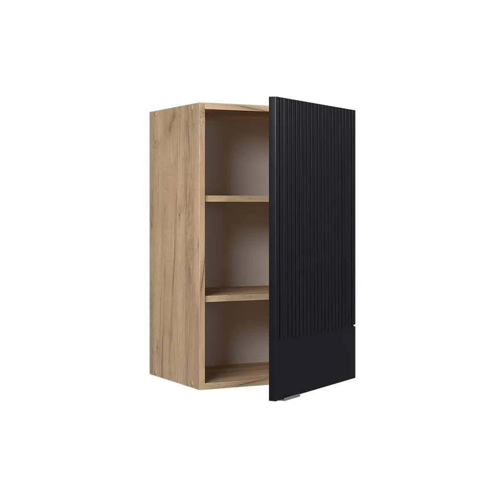 Vicco Pensile da cucina Fame-Line, Nero rigato, 45 cm - immagine 4