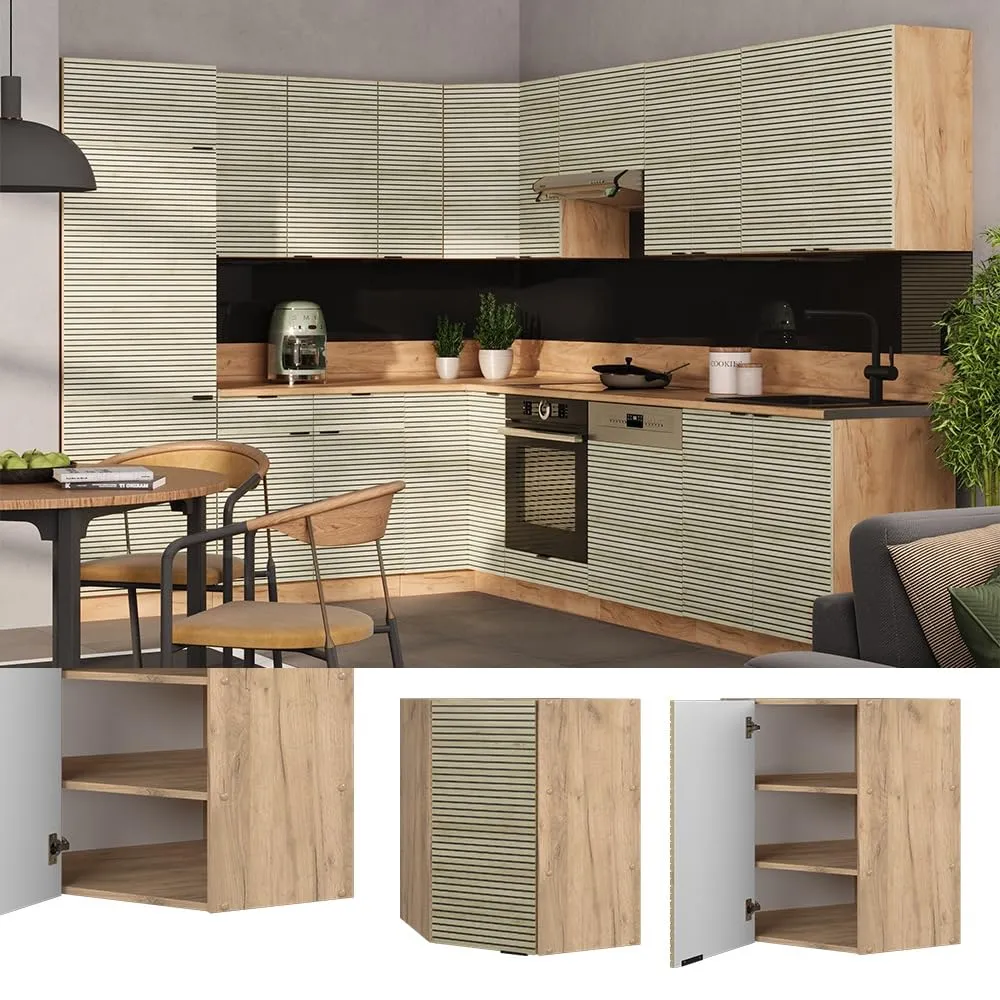 Vicco Mobile angolare da cucina Fame-Line, Pannello in quercia, 57 cm - immagine 3