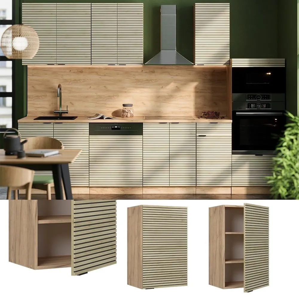 Vicco Pensile da cucina Fame-Line, Pannello in quercia, 45 cm - immagine 2