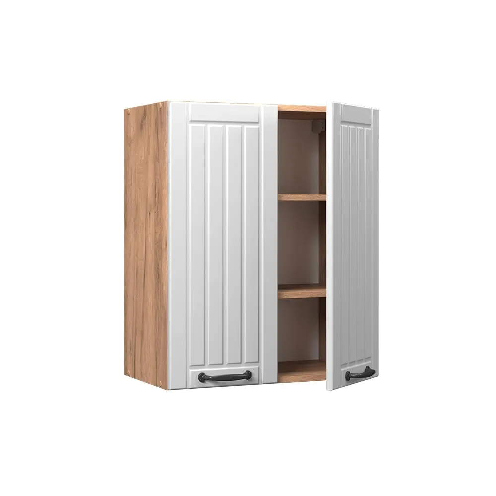 Vicco Pensile da cucina Fame-Line, Bianco country, 60 cm - immagine 4