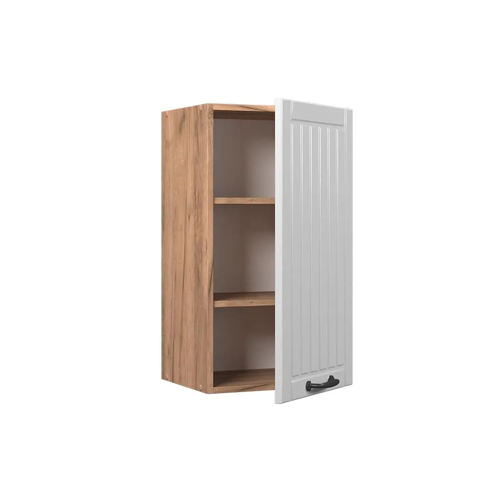 Vicco Pensile da cucina Fame-Line, Bianco Country, 40 cm - immagine 4