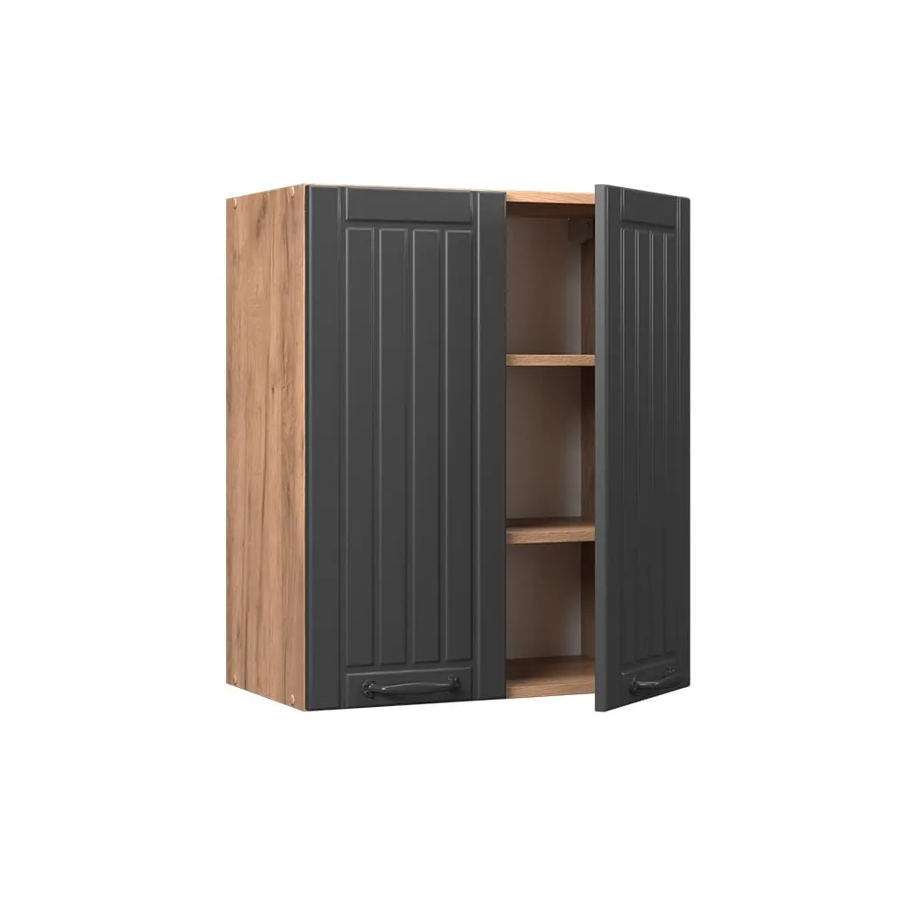 Vicco Pensile da Cucina Fame-Line, Grigio Scuro, 60 cm - immagine 4