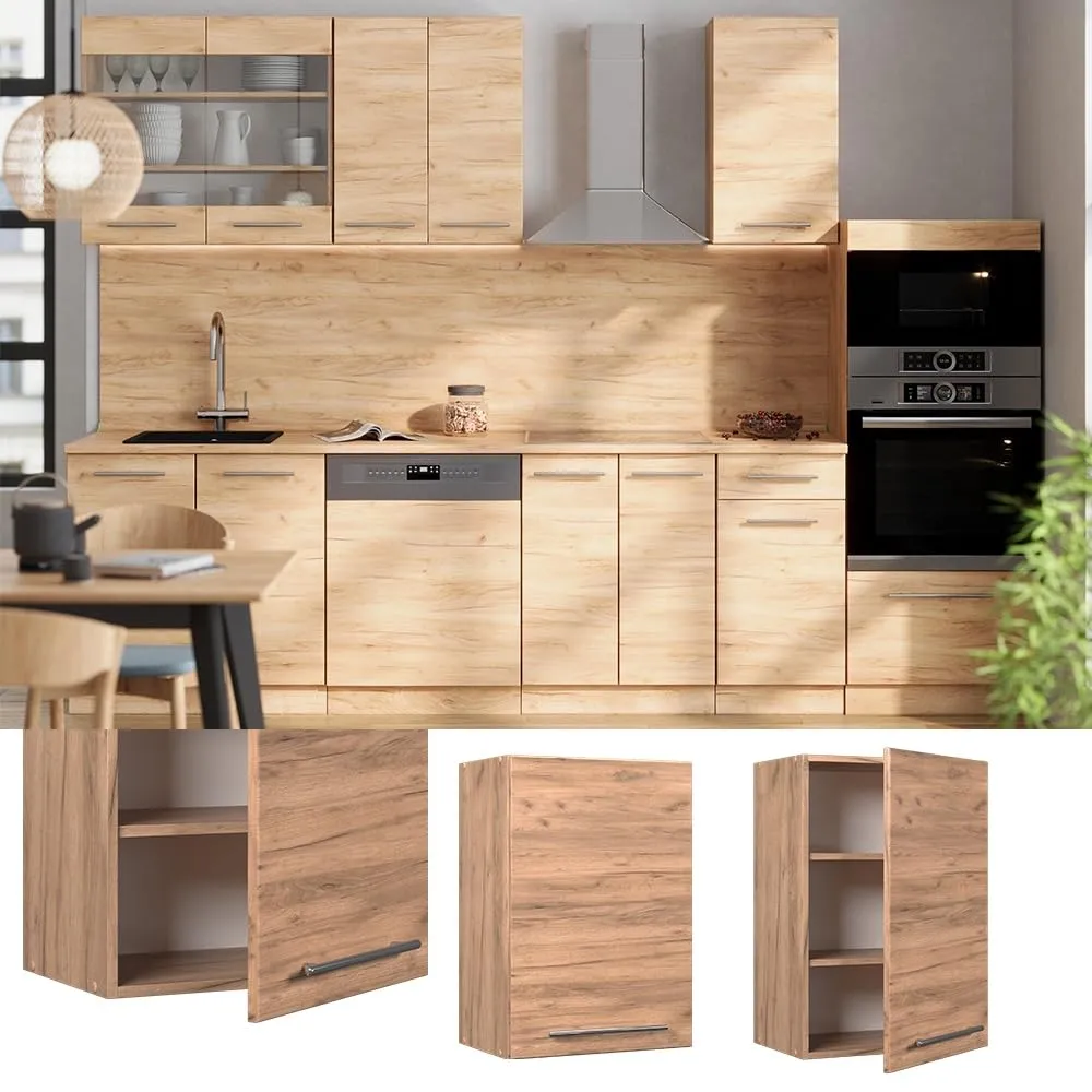 Vicco Pensile da cucina Fame-Line, Rovere dorato, 50 cm - immagine 2