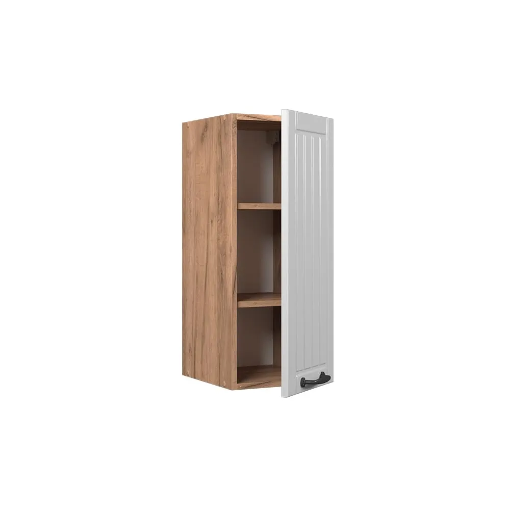 Vicco Pensile da cucina Fame-Line, Bianco Country, 30 cm - immagine 4