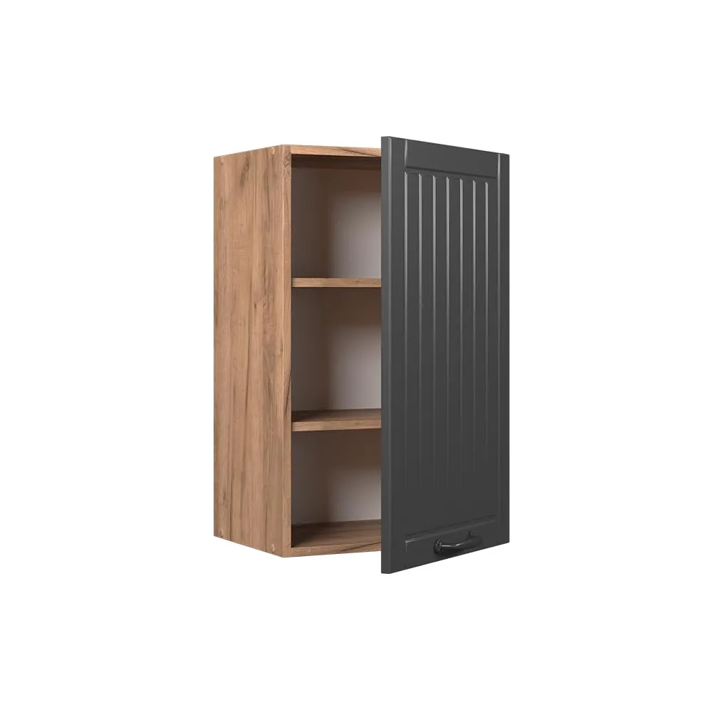 Vicco Pensile da Cucina Fame-Line, Grigio Scuro, 45 cm - immagine 4