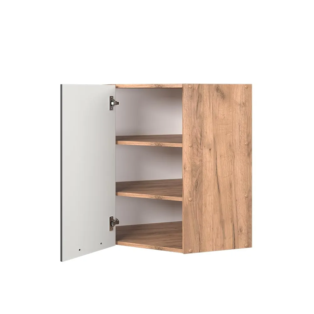 Vicco Mobile angolare da cucina Fame-Line, Grigio scuro, 57 cm - immagine 4