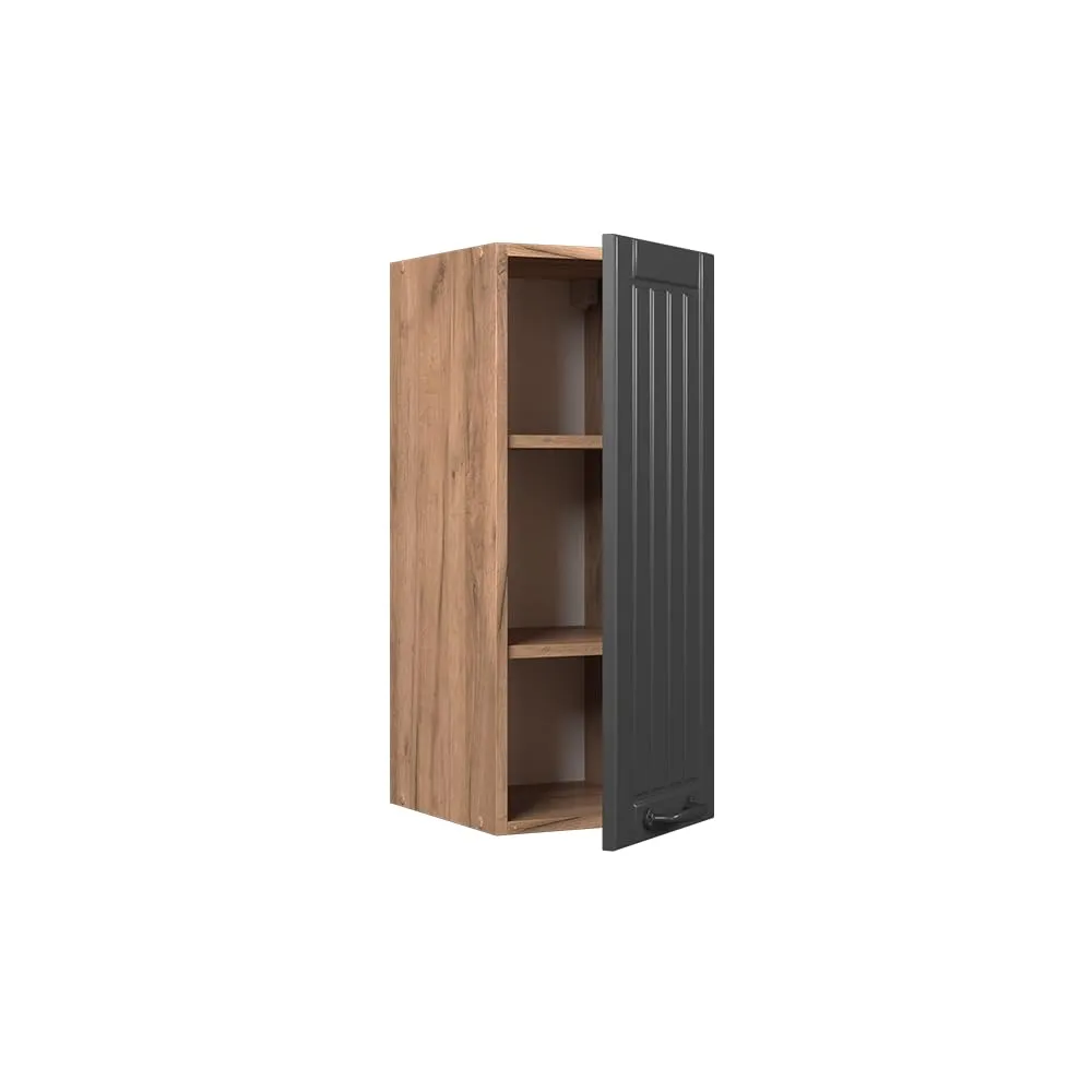 Vicco Pensile da cucina Fame-Line, Grigio scuro, 30 cm - immagine 4