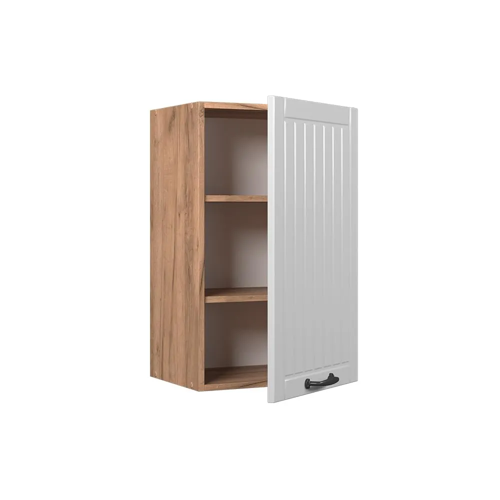 Vicco Pensile da cucina Fame-Line, Bianco Country, 45 cm - immagine 4
