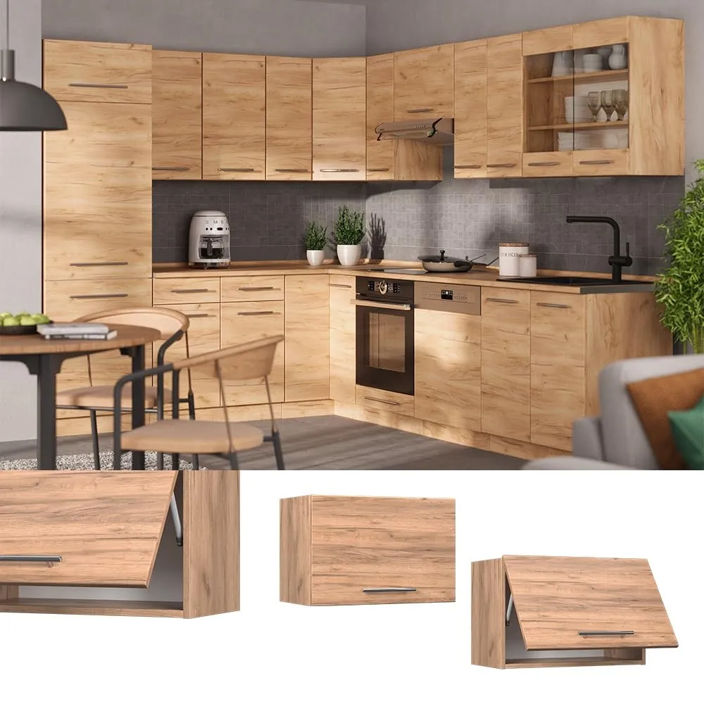 Vicco Fame-Line Pensile da Cucina, Rovere Dorato, 60 cm - immagine 2