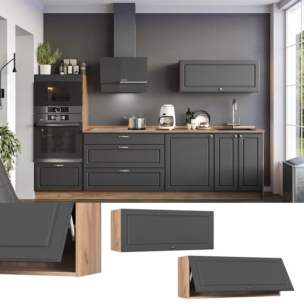 Vicco Pensile da Cucina Fame-Line Antracite/Rovere 100 cm - immagine 2