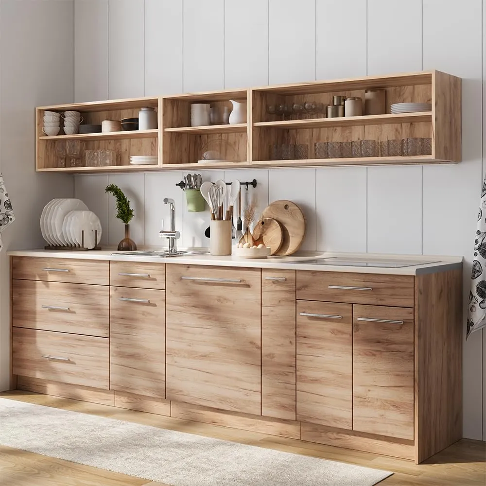 Vicco Pensile da cucina Fame-Line, Rovere dorato, 60 cm - immagine 4
