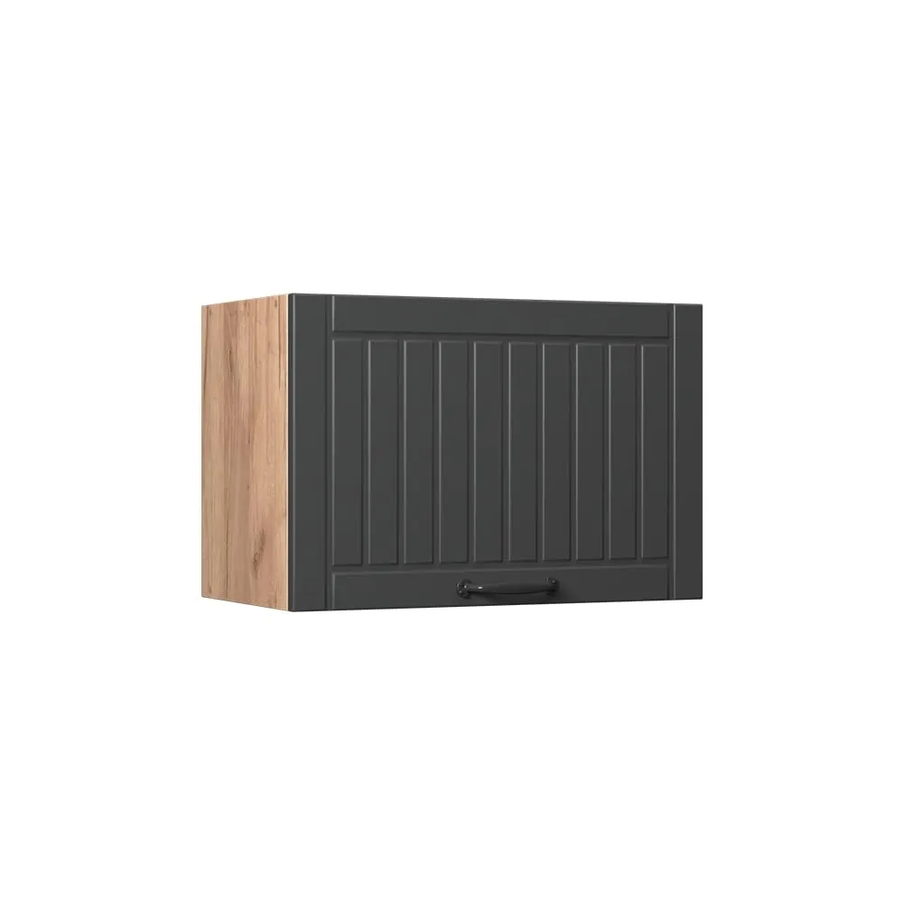 Vicco Pensile da cucina Fame-Line, Grigio scuro/Rovere dorato, 60 cm - immagine 1