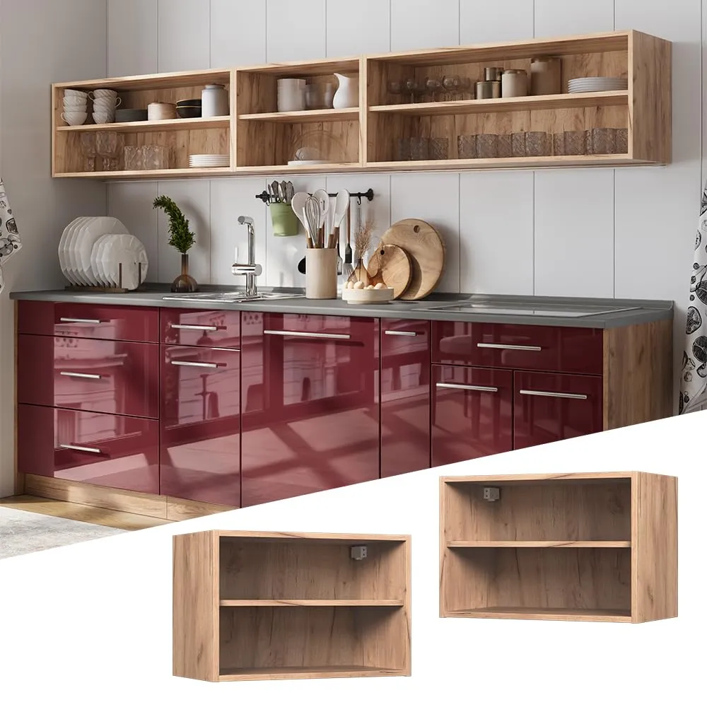 Vicco Pensile da cucina Fame-Line, Rovere dorato, 60 cm - immagine 2
