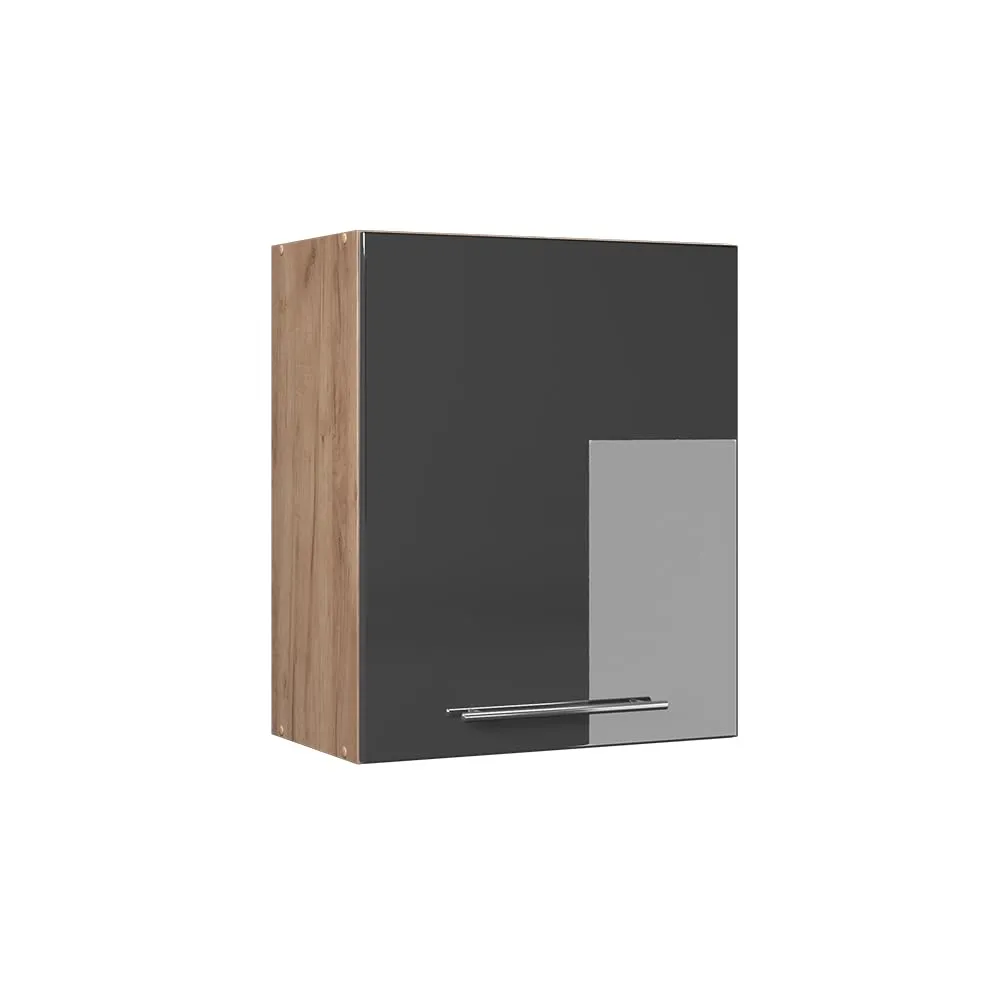 Vicco Fame-Line Pensile da Cucina, Antracite Lucido, 60 cm - immagine 1
