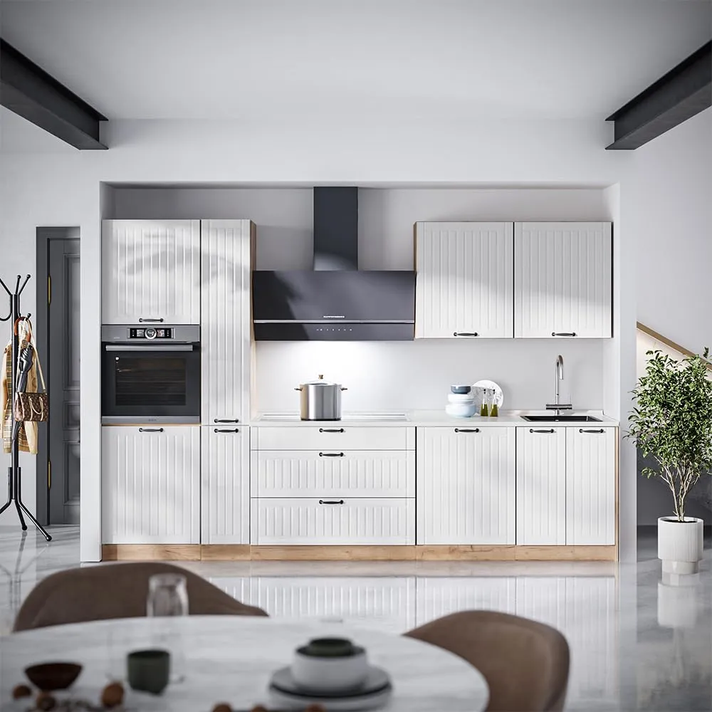Vicco Pensile da cucina Fame-Line, Bianco Country, 60 cm - immagine 2