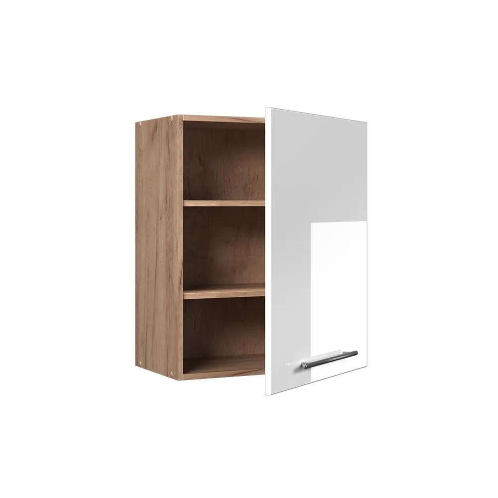 Vicco Pensile da cucina Fame-Line, Bianco Lucido, 60 cm - immagine 5