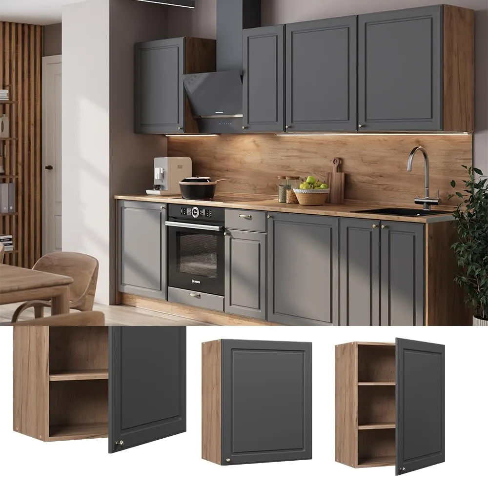 Vicco Pensile da cucina Fame-Line, Antracite Country, 60 cm - immagine 3