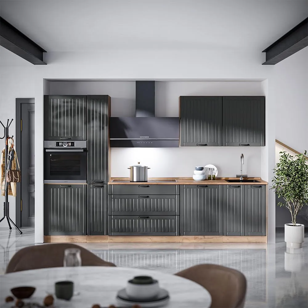 Vicco Pensile da cucina Fame-Line, Grigio scuro, 60 cm - immagine 5