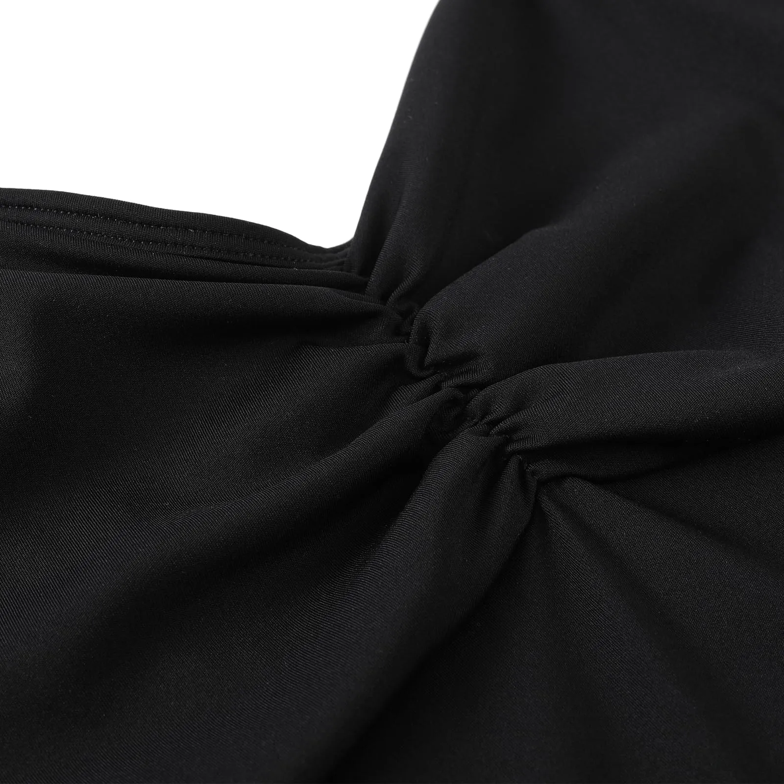 ZYXWVU Body Danza Classica Donna con Spalline Regolabili C20, Nero, S - immagine 6