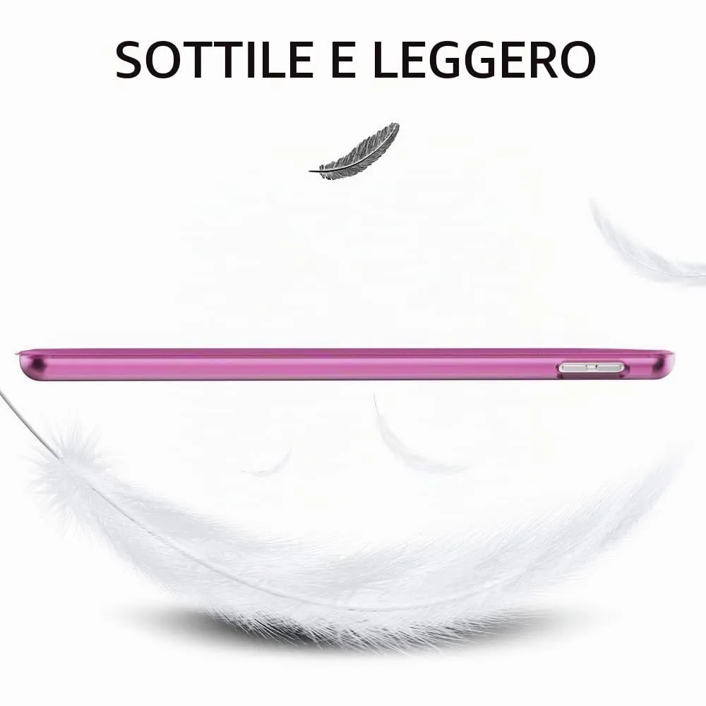 MoKo Cover for iPad 9th/8th/7th Gen 10.2", Lampone - immagine 8
