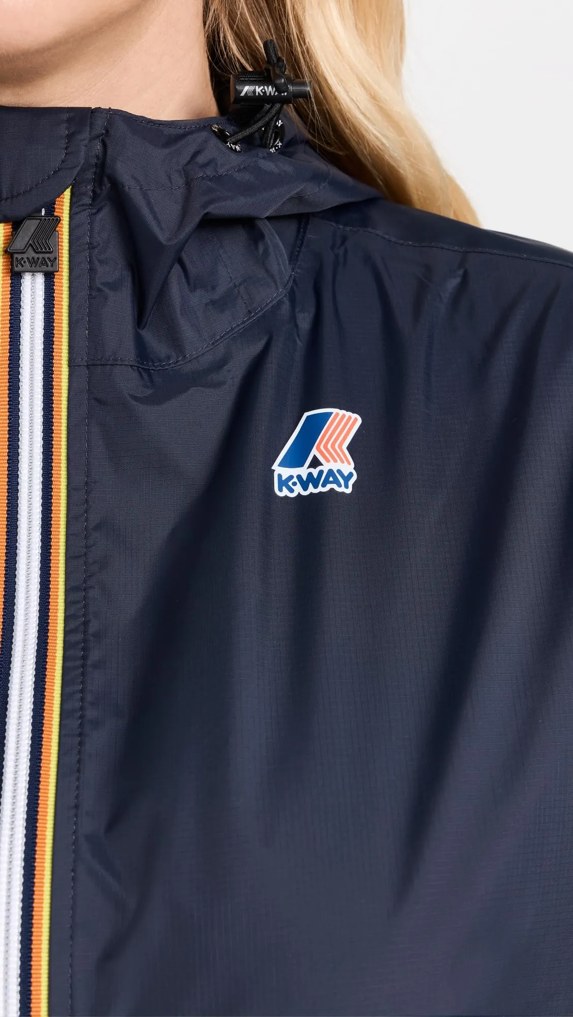 K-Way le Vrai 3.0 Claude Giacca Impermeabile Uomo, Blue Depth, M - immagine 6