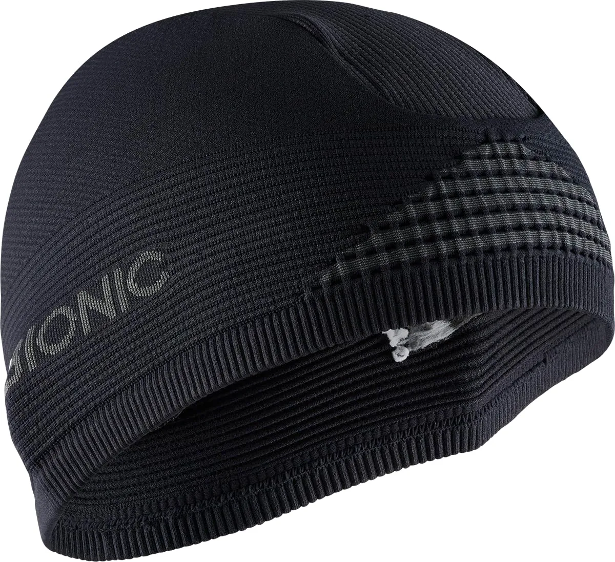 X-Bionic Helmet Cap 4.0 Headwarmer Unisex Adult, Black/Charcoal, S - immagine 1