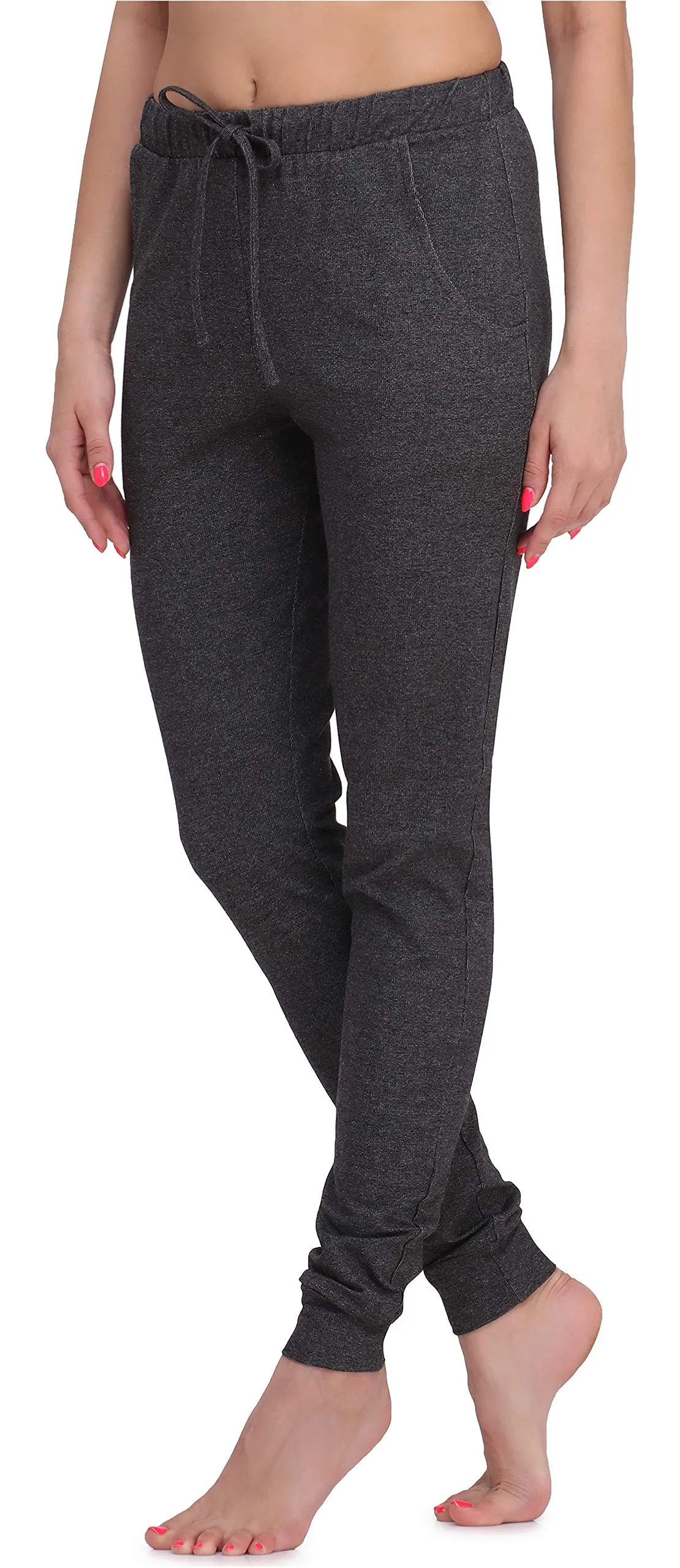 Merry Style Pantaloni Tuta Donna MS10-277 Melange Scuro XS - immagine 3