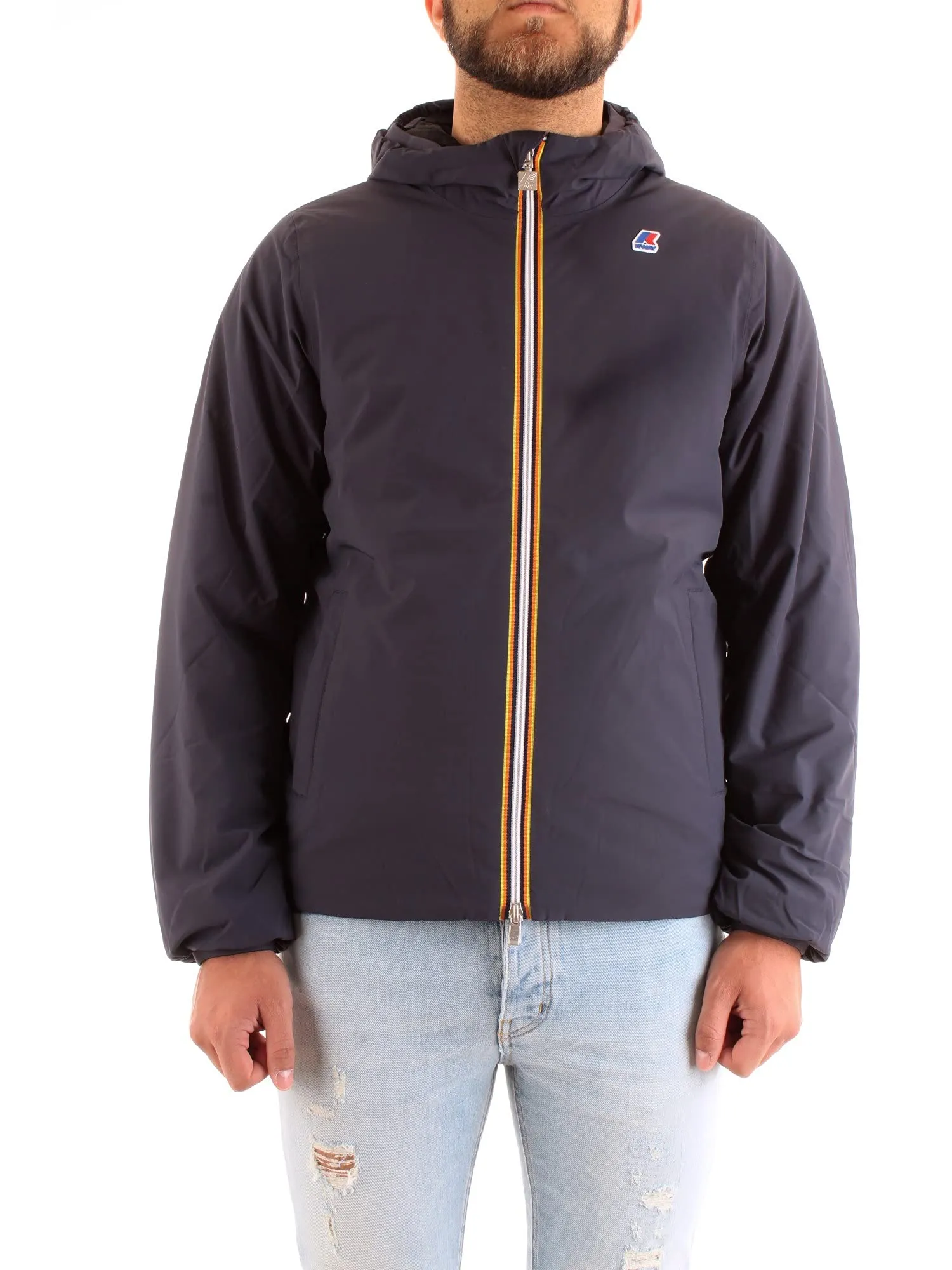 K-Way K111JKW Giubbotto Corto Uomo Blu S - immagine 6