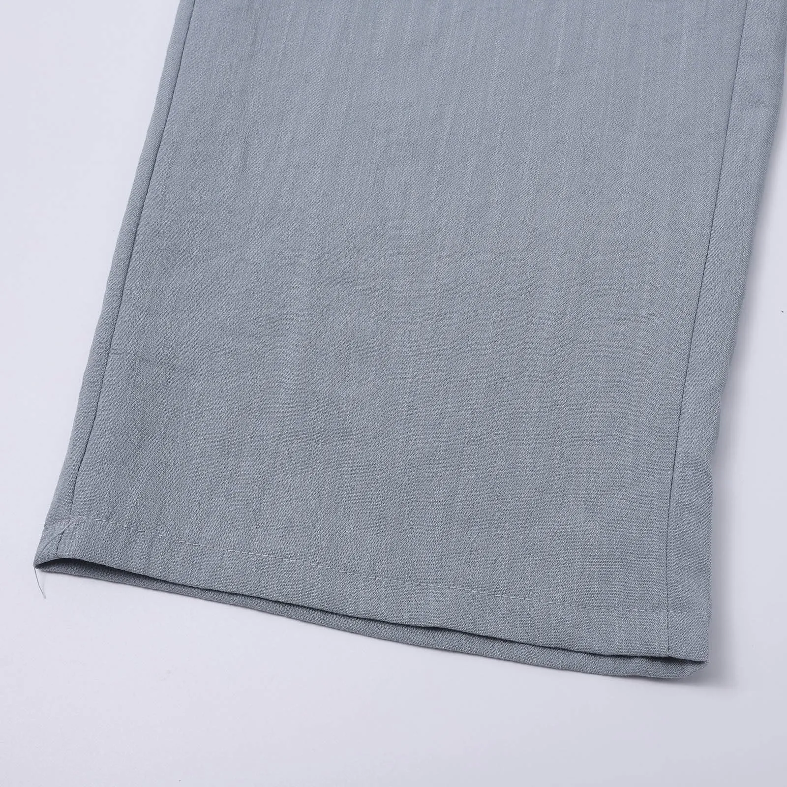HEONSATI Pinocchietti Donna Estivi in Cotone Pantaloni 3/4 Cropped a Vita Alta - immagine 5