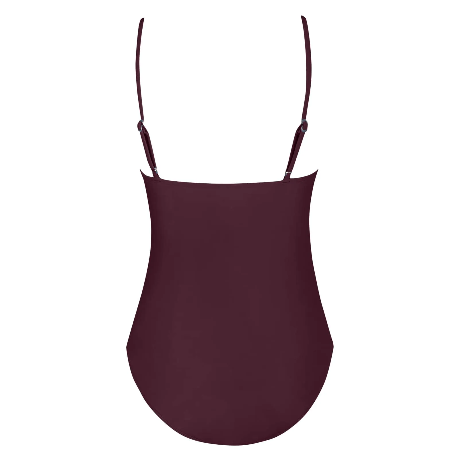Costume Intero Donna Push Up Modellante con Scollo a V e Spalline Regolabili - immagine 3