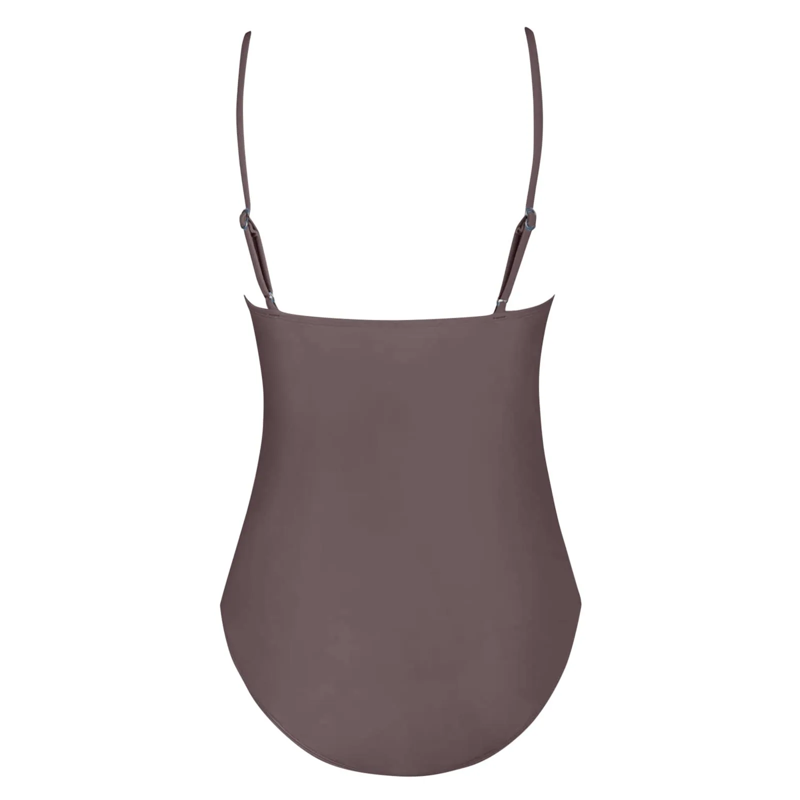 Costume Intero Donna Push Up Modellante con Scollo a V e Spalline Regolabili - immagine 4