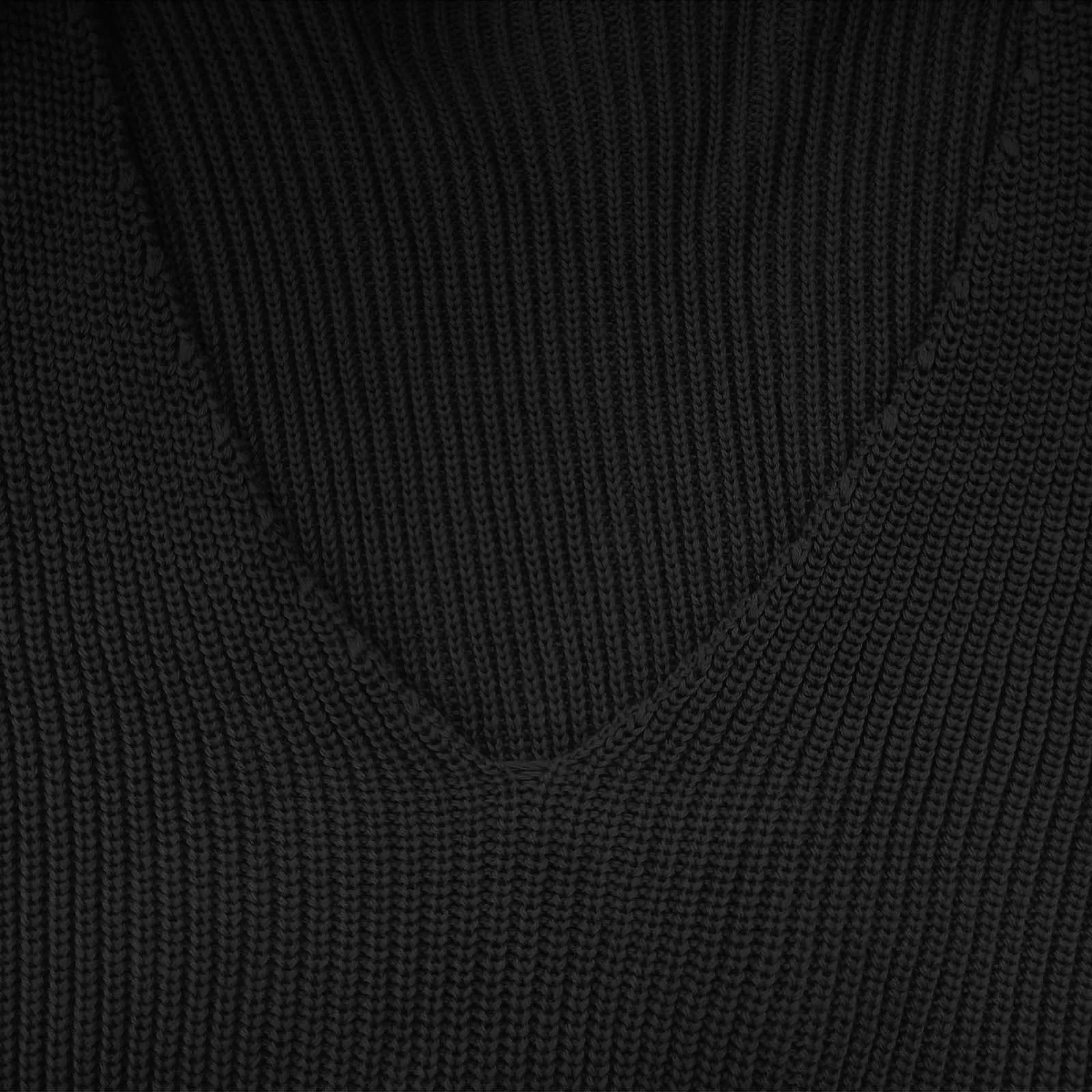 Duohropke Maglia a maniche lunghe da uomo con scollo a V, slim fit, Nero, XL - immagine 5