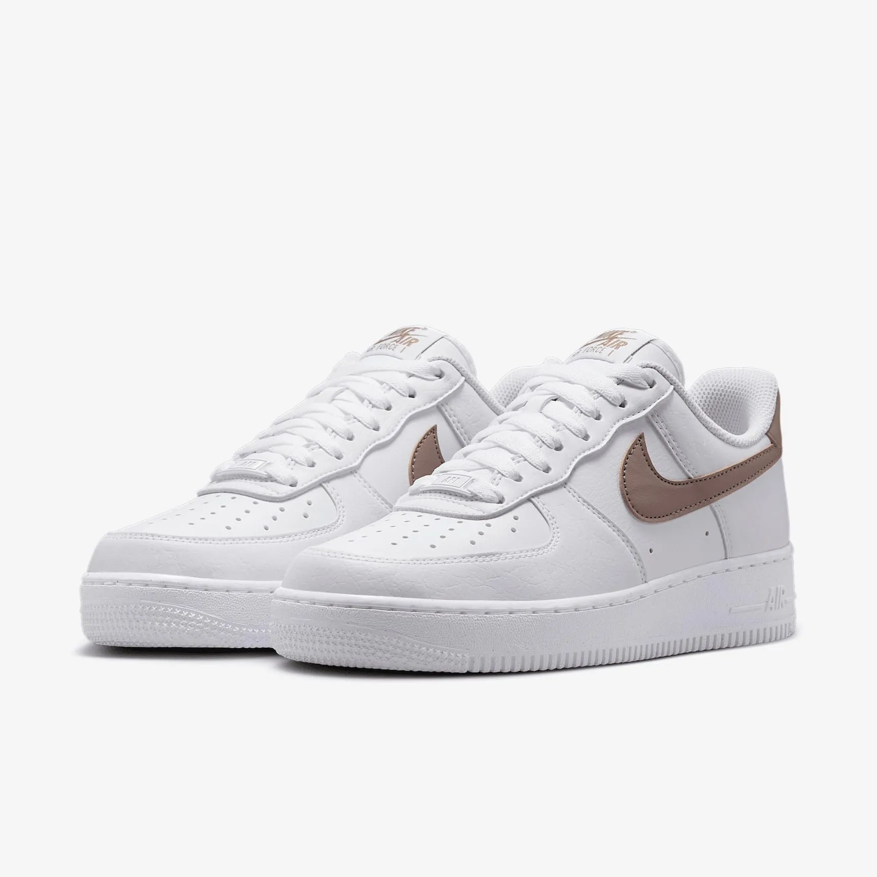 Nike Scarpe da ginnastica basse donna, Bianco Mink Marrone, 43.5 EU - immagine 5