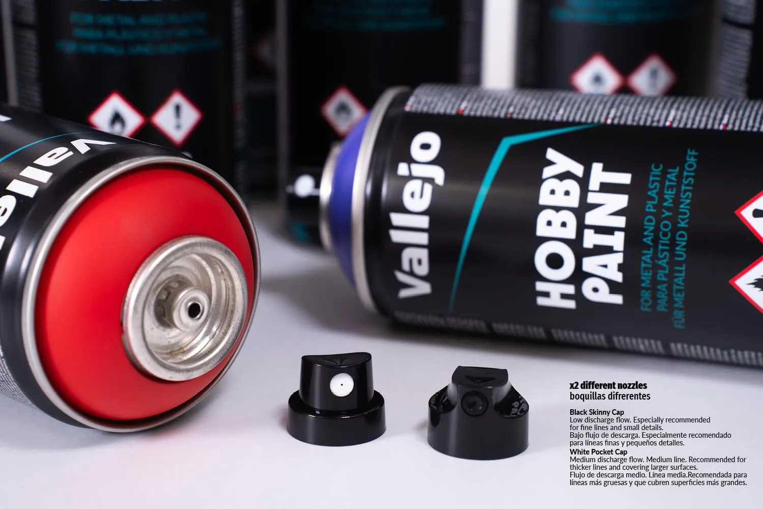 Vallejo 28012 Black Primer Spray (400ml) - immagine 5