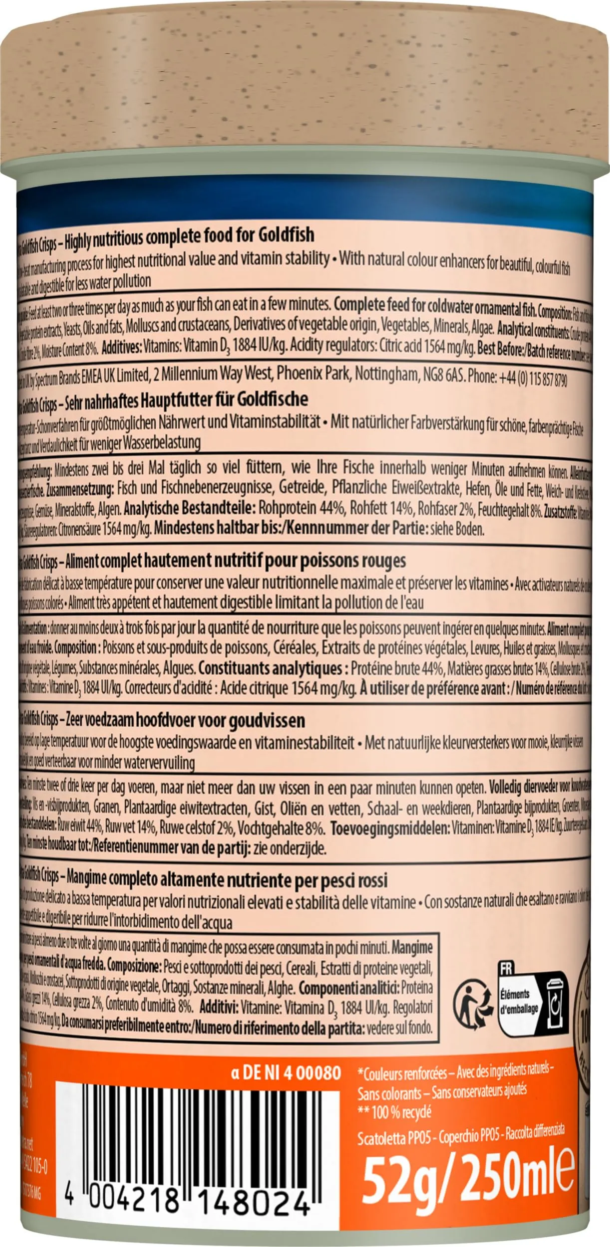 Tetra Goldfish Pro 250 ml - immagine 11