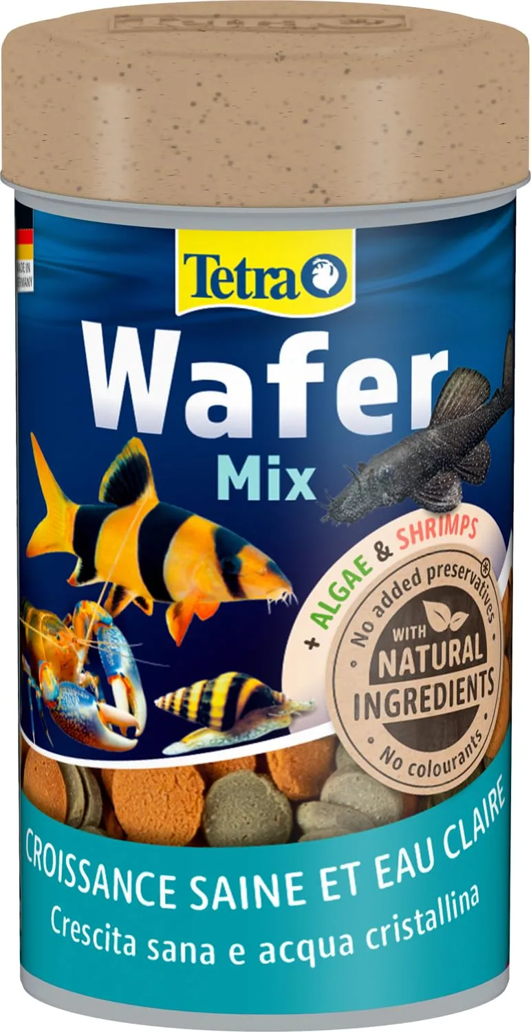 Tetra Wafer Mix Cibo per Pesci da Fondo e Crostacei, 100 ml - immagine 9